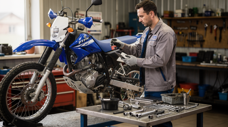 Ремонт двигателя Yamaha TTR250: частые операции и ошибки