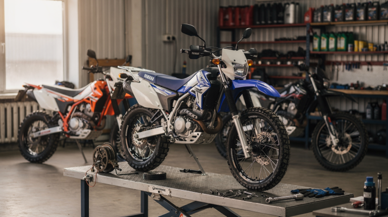 Сравнение обслуживания TTR250 и других эндуро-мотоциклов